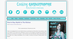 Desktop Screenshot of cookingcatastrophe.com